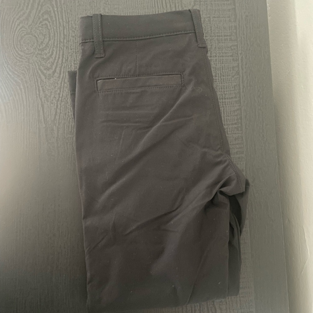 Crewcuts kids black Chinos lined active wear pants size 5